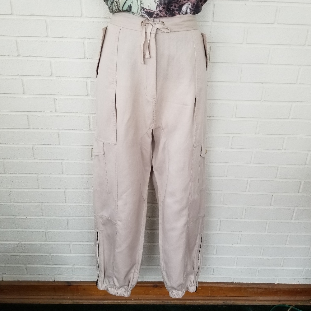 Ulla Johnson Cream Ankle Pants